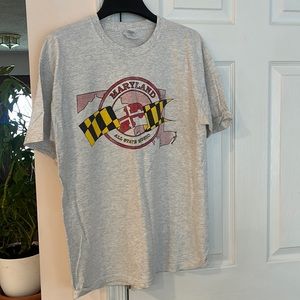 Maryland All State Music gray tshirt adult large